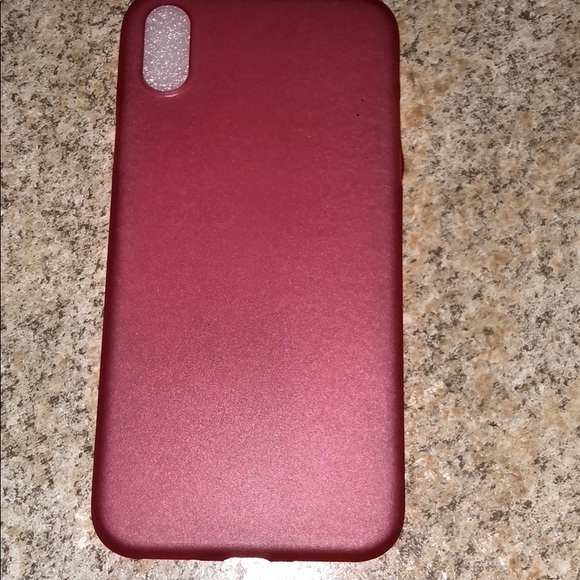 iPhone X red phone case super thin - Picture 2 of 5